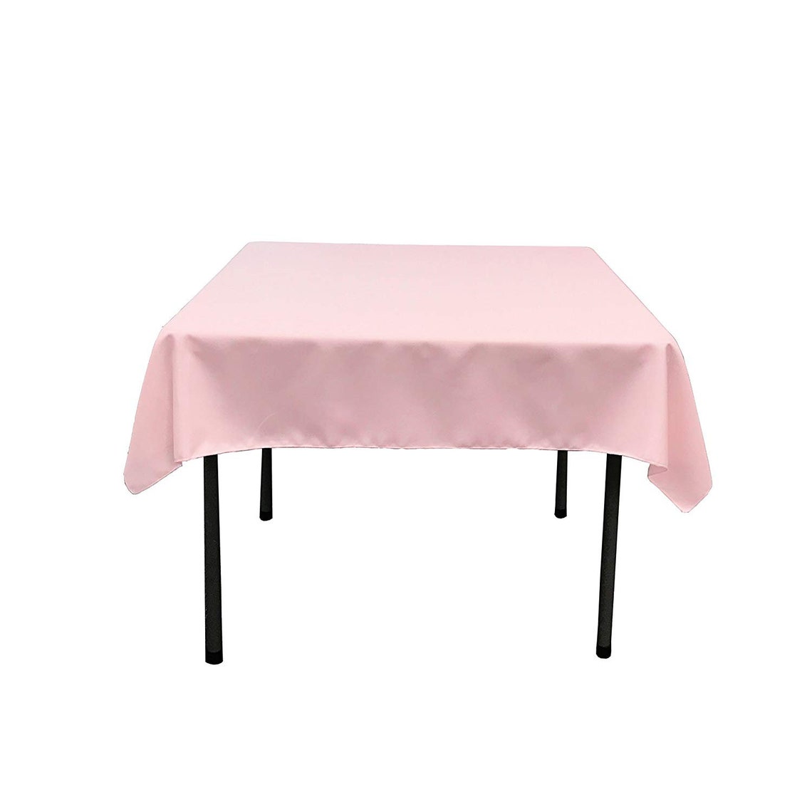 36" x 36" - Square Polyester Poplin Washable Tablecloth, Stain and Wrinkle Resistant Table Cover Fabric Table Cloth for Dinning, Kitchen, Party, Holiday