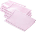 Polyester Poplin Napkin 18 by 18-Inch, Light Pink - 12 Pack
