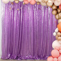 LAVENDER - Sequin Backdrop 1 Panel 10FT x 10FT Christmas Party Backdrop Curtains Glitter Photo Background for Wedding Baby Shower Decoration