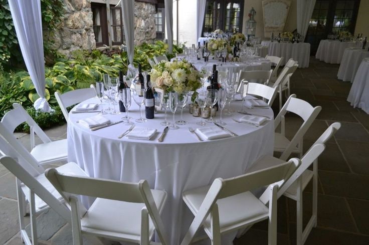 LAVENDER - Polyester Poplin Washable Round Tablecloth, Stain Wrinkle Resistant Table Cover 120", Fabric Table Cloth Dinning, Kitchen, Party