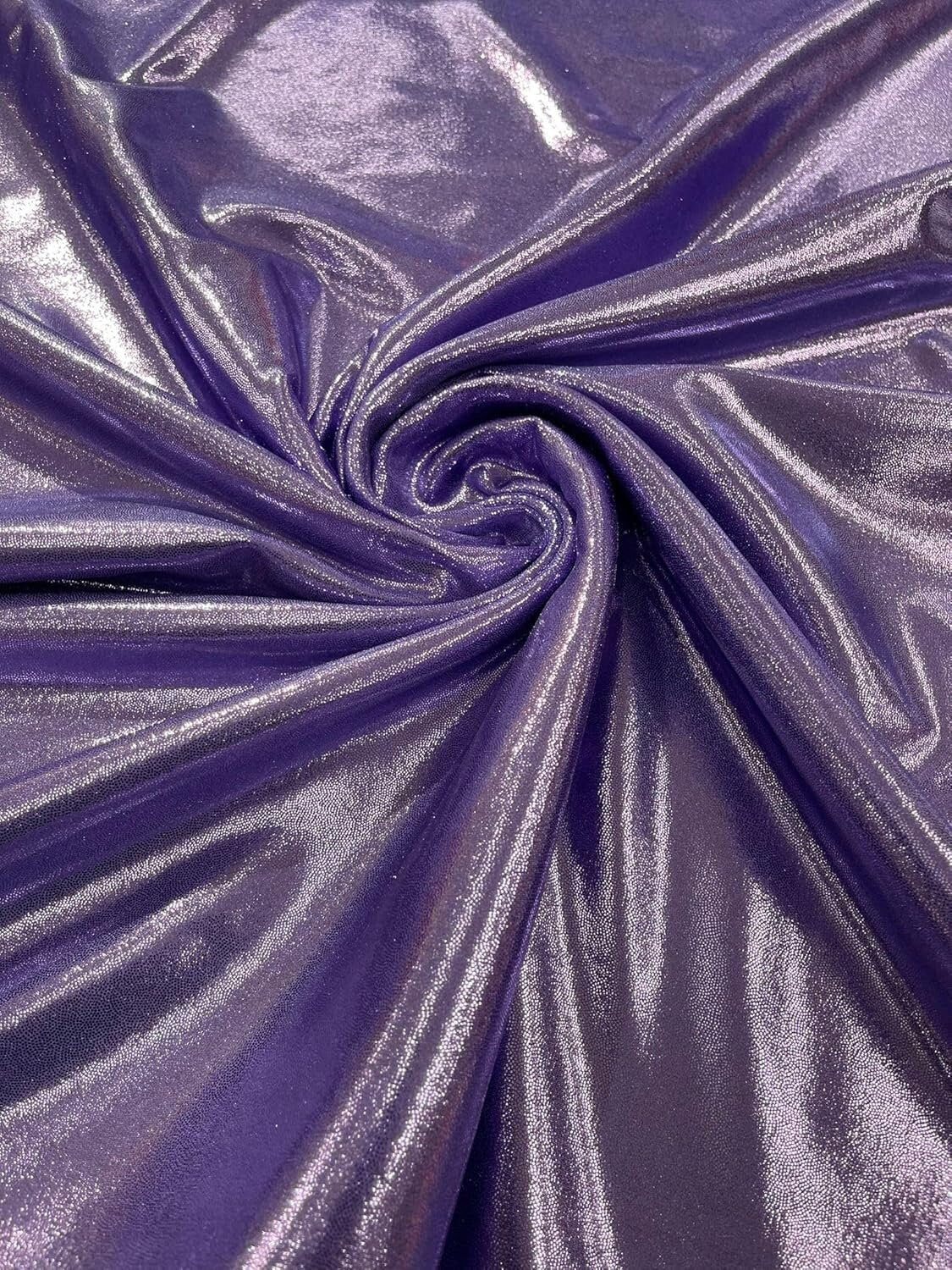 Foggy Foil All Over Foil Metallic Nylon Spandex 4 Way Stretch By Yard. Choose Color Below