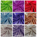 Foggy Foil All Over Foil Metallic Nylon Spandex 4 Way Stretch By Yard. Choose Color Below