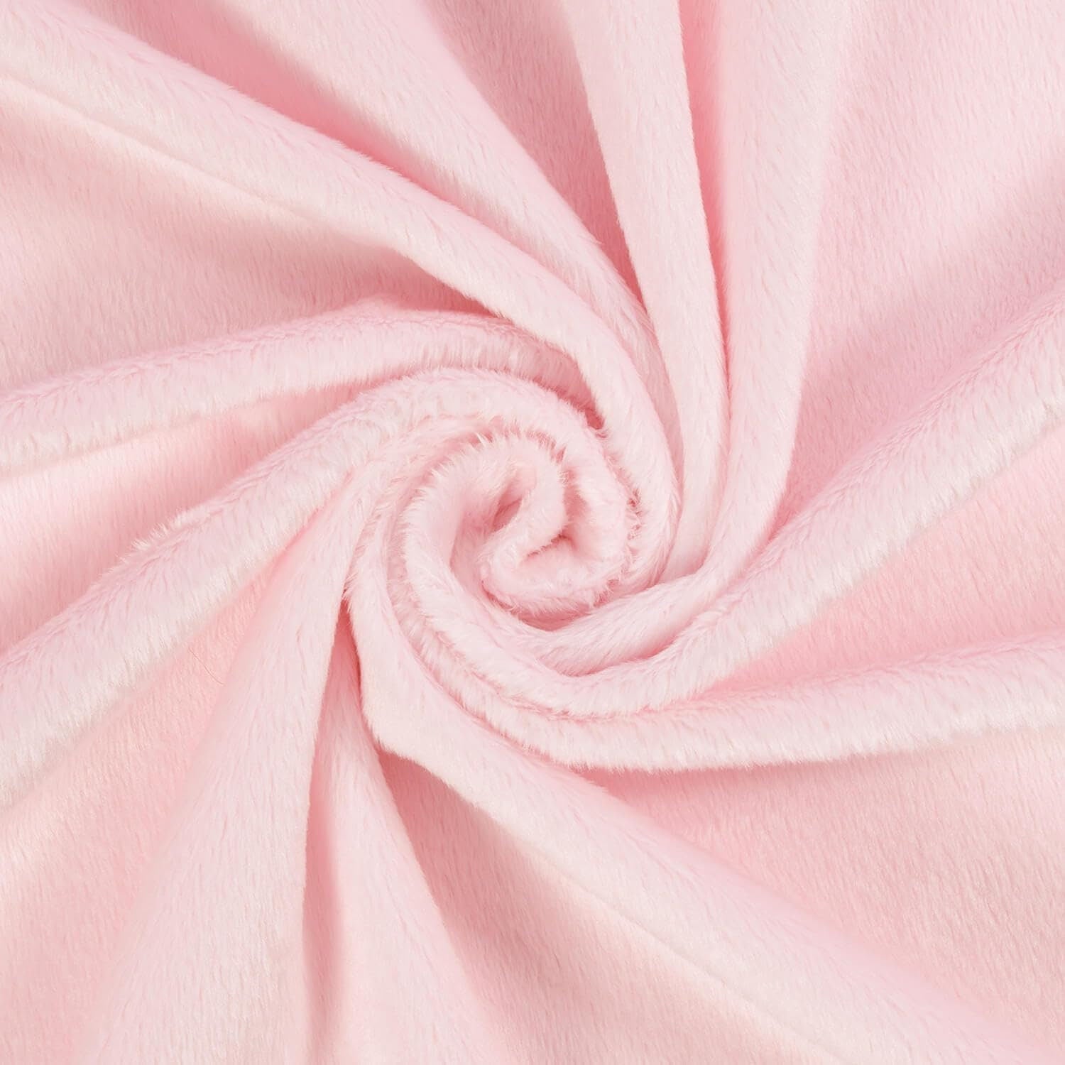 Snuggle Minky Soft Fabric Decorative Crafts Dress Fabric Sold By The Yard.  60” Wide | Ultra Soft Fabric | 3.mm Pile. Choose Color Below