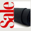 BLACK - Craft Felt By Yard 72" Wide Acrylic Felt - Soft and Durable Black Felt Fabric for DIY Arts & Crafts, Decorations and More