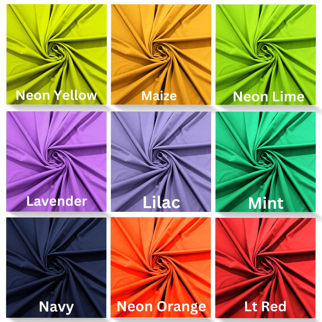 MILLISKIN - Nylon Spandex Stretch Dull Tricot Fabric for Apparel/4 Way Fabric/Swimwear/Activewear/Sportswear/Costume. By Yard