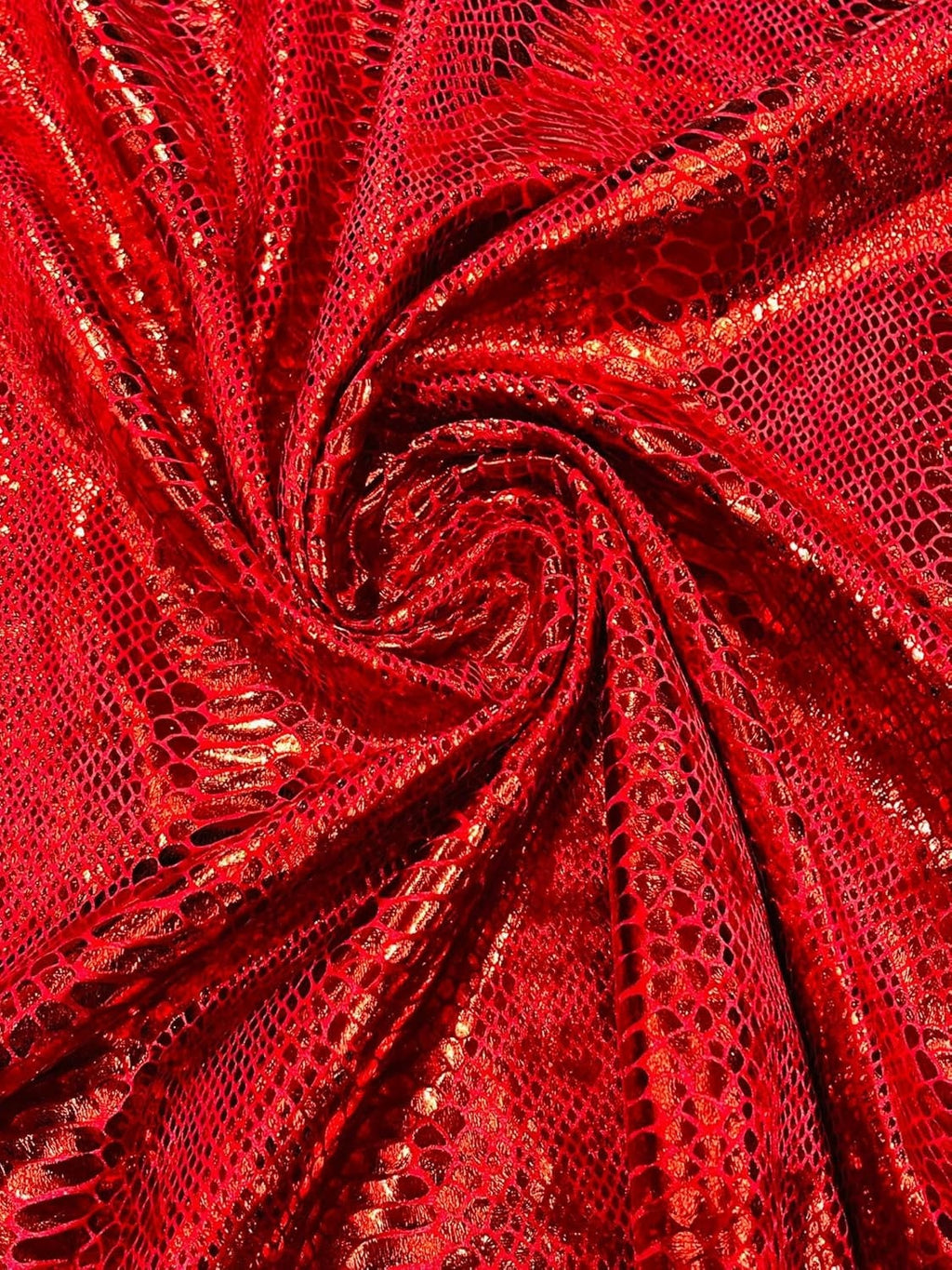 VENOM - Snake Design Stretch Velvet Fabric-Sold by The Yard. Choose Color Below