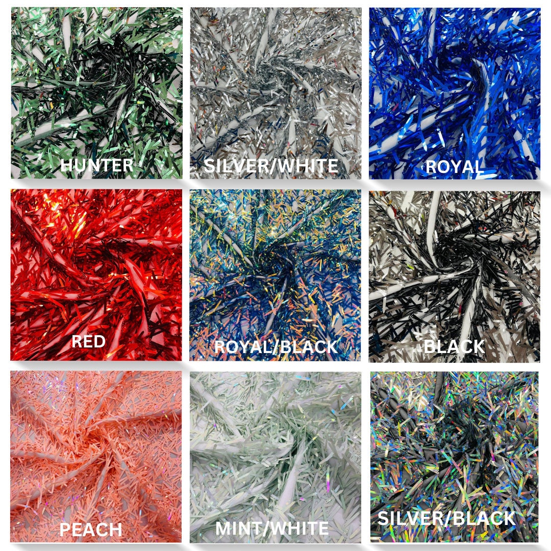 Sword Sequins Fabric/Big Sequins Fabric Mesh/54 Inches Wide By The Yard.