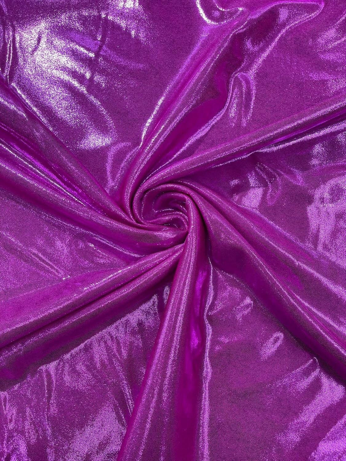 Foggy Foil All Over Foil Metallic Nylon Spandex 4 Way Stretch By Yard. Choose Color Below