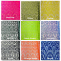 TOP FASHION - Shiny Sequin Design 4 Way Stretch Mesh Fabric. Sold By The Yard. Choose Color Below