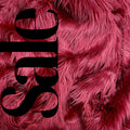 BURGUNDY - Shaggy Long Pile Faux Fur Fabric By The Yard | Faux Fur | High Quality Ultra Soft Fur Fabric By Yard.