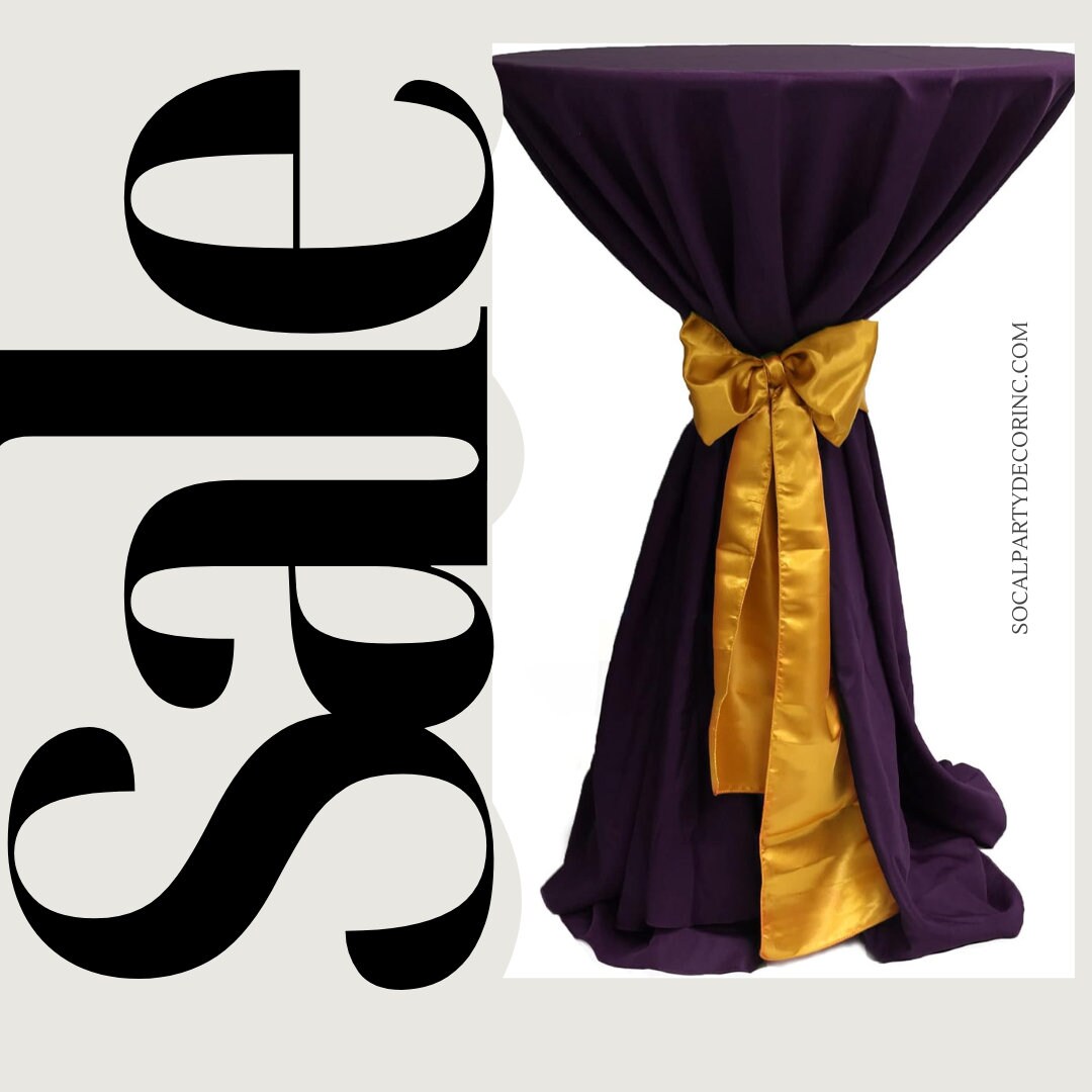 PLUM - Polyester Poplin Washable Round Tablecloth, Stain Wrinkle Resistant Table Cover 120", Fabric Table Cloth Dinning, Kitchen, Party