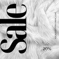 WHITE - Shaggy Long Pile Faux Fur Fabric By The Yard | Faux Fur | High Quality Ultra Soft Fur Fabric By Yard.