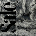 GRAY - Shaggy Long Pile Faux Fur Fabric By The Yard | Faux Fur | High Quality Ultra Soft Fur Fabric By Yard.