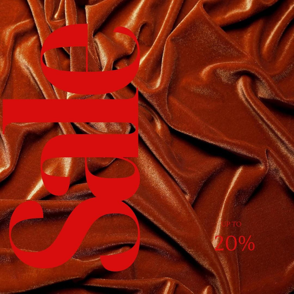 Rust - Stretch Velvet Fabric 60'' Wide by The Yard for Sewing Apparel Costumes Craft