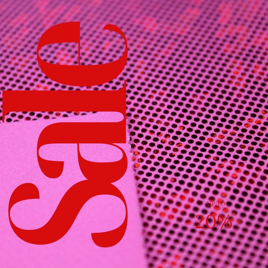 Neon Pink Shattered Glass Spandex  - 4 Way Stretch Fabric By The Yard - 60" Wide Spandex Fabric - Thick and Heavy Spandex Fabric