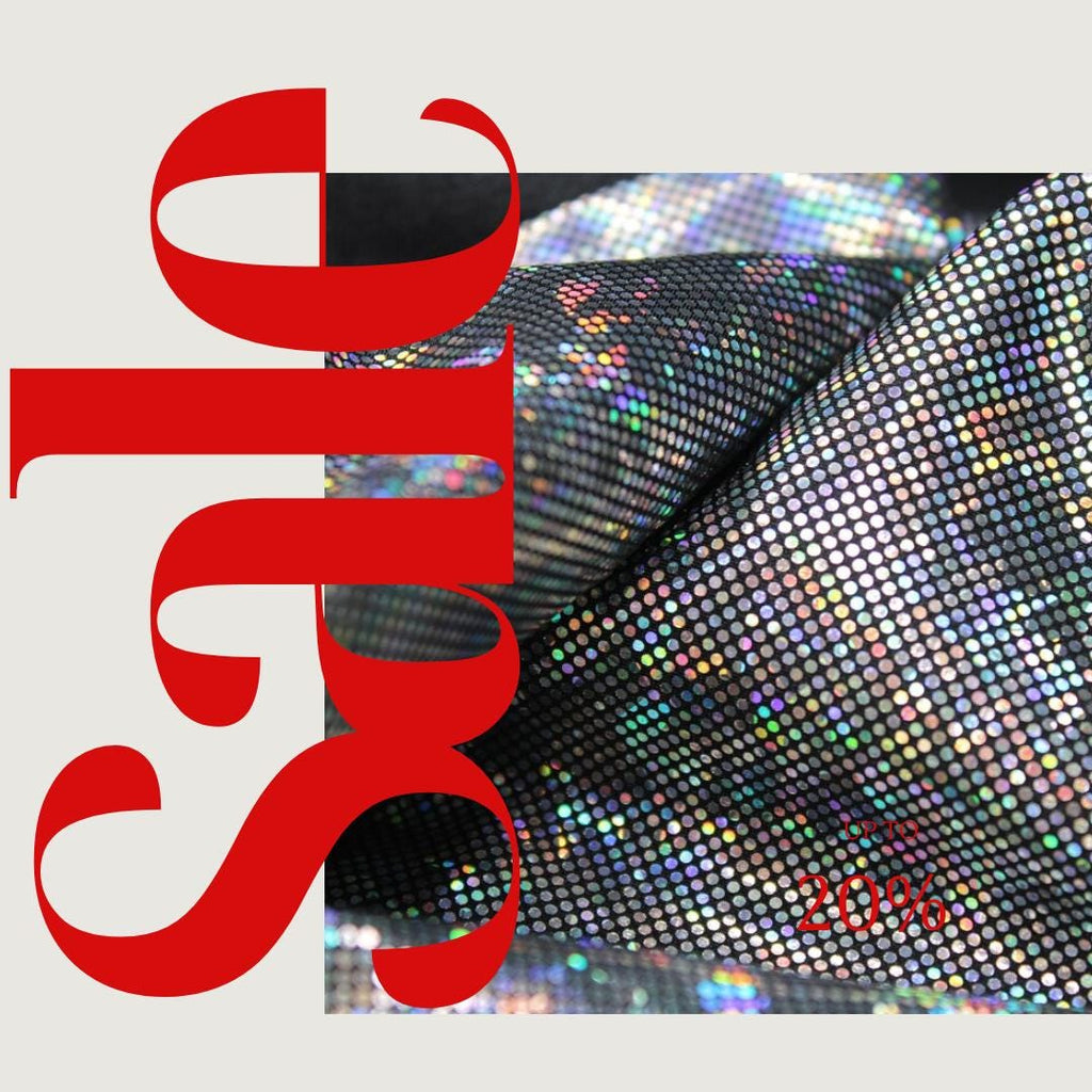 Silver/Black Shattered Glass Spandex - 4 Way Stretch Fabric By The Yard - 60" Wide Spandex Fabric - Thick and Heavy Spandex Fabric