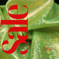 Neon Yellow Shattered Glass Spandex - 4-Way Stretch Fabric By The Yard - 60" Wide Spandex Fabric - Thick and Heavy Spandex Fabric