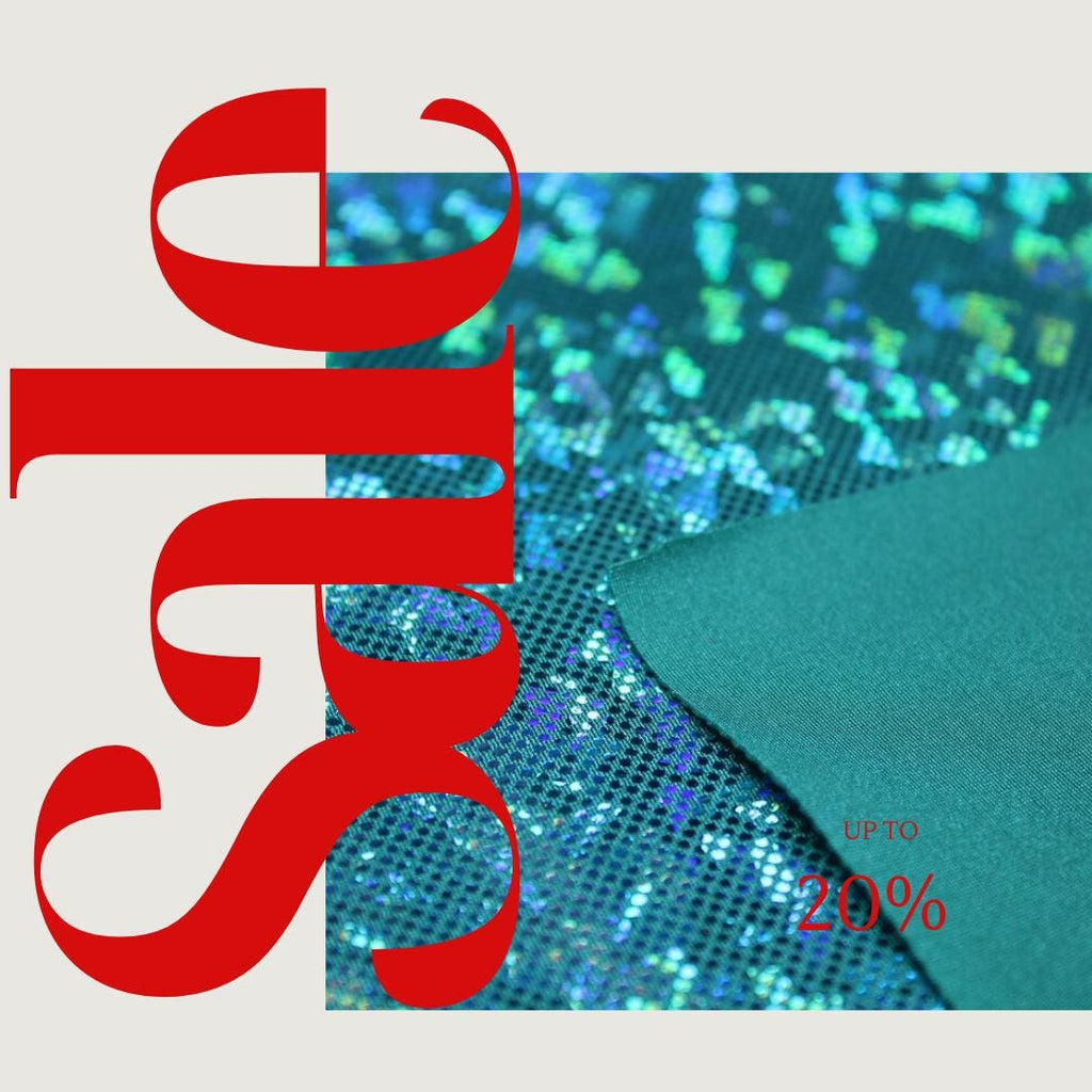 Teal Shattered Glass Spandex  - 4 Way Stretch Fabric By The Yard - 60" Wide Spandex Fabric - Thick and Heavy Spandex Fabric