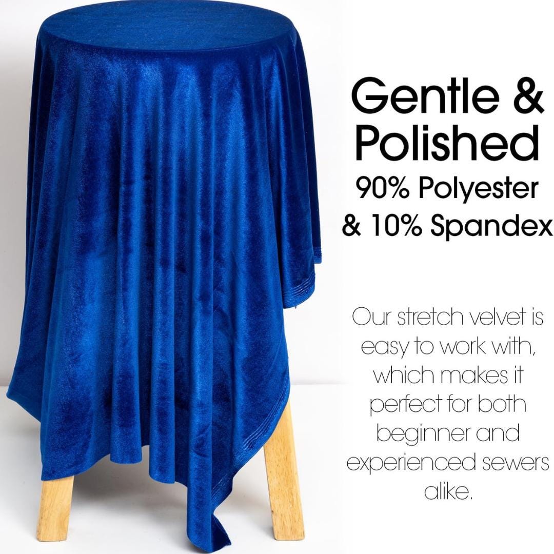 Velvet Tablecloth - ROYAL -  Luxurious Elegant Table Cover in Beautiful for Weddings, Parties, Baby Showers and Events. Choose Size Below