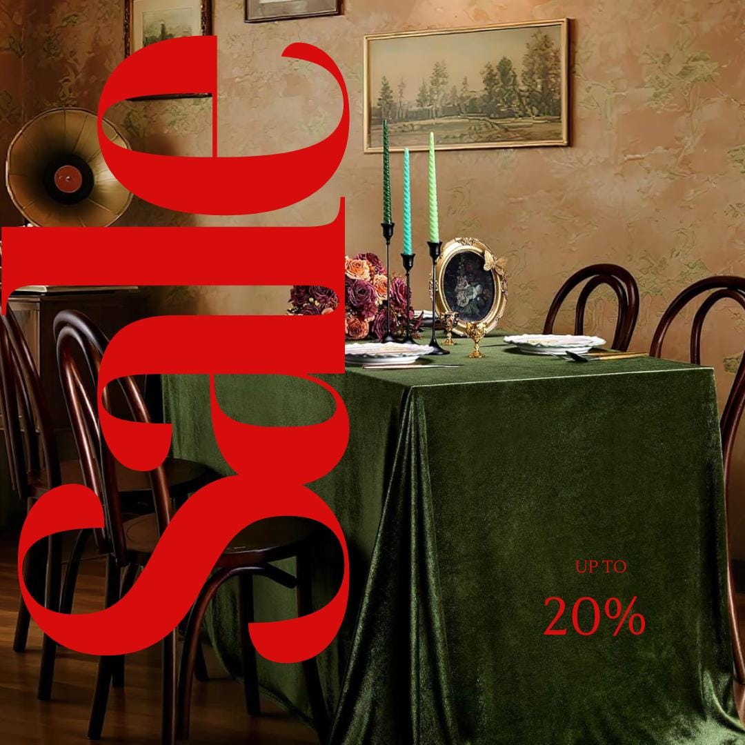 Royal Velvet Tablecloth - OLIVE - Luxurious Rectangular Table Cover for Weddings, Parties, Baby Showers and Events. Choose Size Below